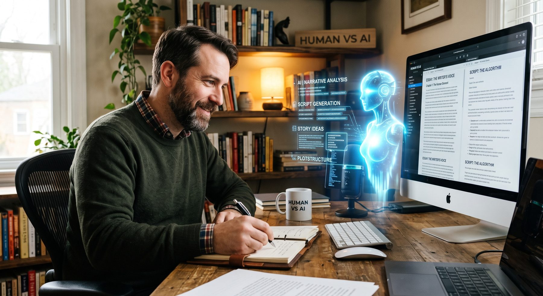 Human vs AI Writing: Why the Machine Still Needs the Author