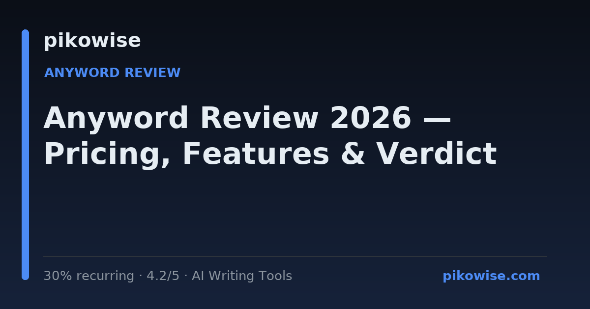 Anyword review