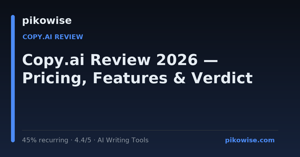 Copy.ai review